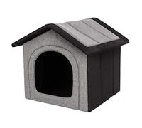 Karlie Panier pour Chien ou Chat, Niche pour Chien - Taille XL - Gris Clair et Noir