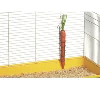 Karlie Porte-carottes en métal chromé