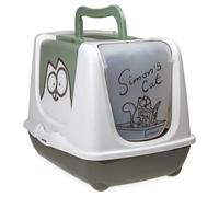 Karlie Simon's Cat Litière Pour Chats 50x37x39 Cm Avec Pelle À Litière Et Filtre