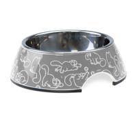 Karlie Simon's Chat Gamelle pour Chat Gris Foncé, Neuf