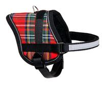 Karlie Teeny Weeny - Harnais Cannelle Rouge 15 Mm X 36-46 Cm