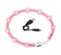 Karlie Visio Light Collier à LED pour chien pouvant être raccourci 70 cm