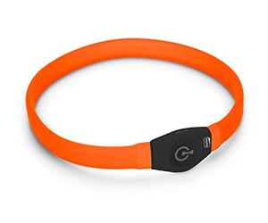 Karlie Visio Light LED à Poils Longs Orange L : 65 cm l : 2,5 cm