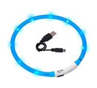 Karlie Visio Light Collier à LED pour chien pouvant être raccourci 70 cm