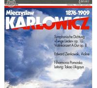 Karlowicz, M. - Konzerte F.Violine& Orch