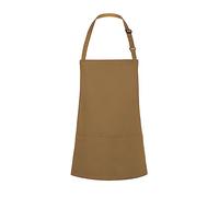 KARLOWSKY BLS 6 PURE Tablier court BASIC avec boucle et poche, 65% polyester/35% coton, camel, taille unique