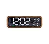 Karlsson Alarm Clock Madera Réveils KA6145DW - Unisex - Quartz avec chargeur