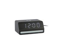 Karlsson Alarm Clock Retro KA6078BK - Unisex - Quartz avec chargeur