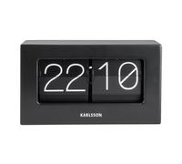 Karlsson Boxed Flip Horloges de table KA5620BK - Unisex - 21 cm - Quartz