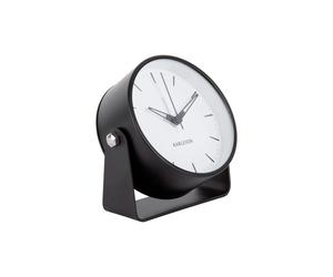Karlsson Calm Alarm Clock Réveils KA5937BK - Unisex - 11 cm - Quartz