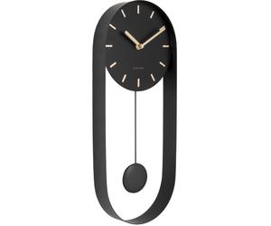 Karlsson Charm Pendulum Horloge Murale KA5822BK - Unisex - 20 cm - Quartz