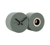 Karlsson Coucou CUCKOO acier vert | 26x13cm