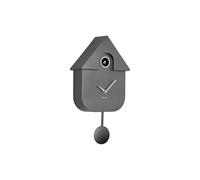 Horloge Coucou moderne H40cm - Present Time - Gris foncé -