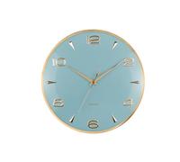 Karlsson [DL] Horloge Murale Sienna Glow Misty Blue