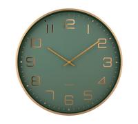 Karlsson Elegance Glow Horloge Murale KA5973GR - Unisex - 40 cm - Quartz