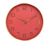 Karlsson Elegance Glow Horloge Murale KA5973RD - Unisex - 40 cm - Quartz