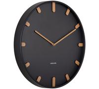 Karlsson Grace Wall Clock Horloge Murale KA5942BK - Unisex - 40 cm - Quartz