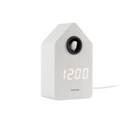 Karlsson Horloge coucou 'Alarm' LED - Blanc (KA6061WH)