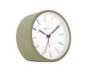 Karlsson Horloge d'alarme Belle Numbers Iron Moss Green