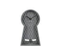 Karlsson - Horloge de bureau Honeycomb Pendulum - Gris foncé
