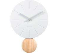 Karlsson - Horloge murale Arlo Pendule - Blanc