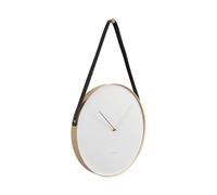 Karlsson - Horloge murale Belt - Blanc - Ø34cm