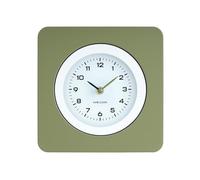 Karlsson Horloge murale carrée vintage (vert kaki)