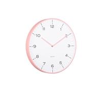 Karlsson Horloge Murale Circus Rings - Rose - Ø40cm