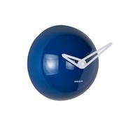 Karlsson Horloge Murale Cool Retro Cap - Bleu Cobalt - Ø15cm | Autour de - Modern - Métal - Horloge Murale - Décoration murale pour Chambre d'enfant et Salon