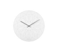Karlsson - Horloge murale Fairytale - Polyrésine blanc - Ø35cm