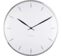Karlsson - Horloge murale Leaf - Blanc - Ø40cm