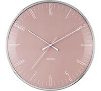 Karlsson - Horloge murale Libellule - Rose tendre