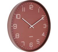 Karlsson - Horloge murale Lofty - Rouge