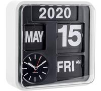 Karlsson - Horloge murale Mini Flip - Blanc