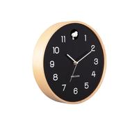 Karlsson KA5886BK Horloge Murale à Coucou Naturelle Noir