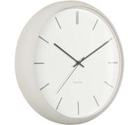 Karlsson - Horloge murale Nirvana Globe - Gris chaud