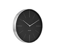 Karlsson - Horloge murale Normann Station - Noir - Ø37,5cm