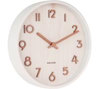 Karlsson - Horloge murale Pure Small - Blanc
