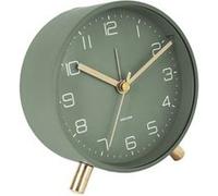 Horloge réveil en métal lofty - diam. 11