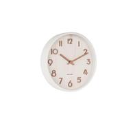 Horloge en bois Pure 22 cm Blanc