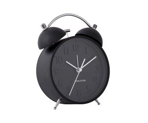 Karlsson Iconic Alarm Clock Réveils KA5784BK - Unisex - 10 cm - Quartz