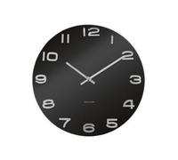 Karlsson - KA4401 - Vintage - Horloge Rond - Noir