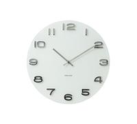 Karlsson KA4402 Vintage Horloge Rond Blanc