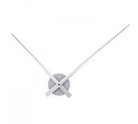 Karlsson KA450055 Horloge murale Aiguilles XL Little big time Métal aluminium Gris argent D90cm