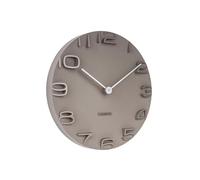 Karlsson KA5311GY Horloge Chromé Marron