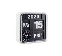 Karlsson - KA5364WH - Horloge calendrier flip flap - murale - blanc