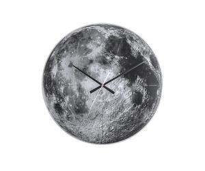 Karlsson KA5475 Horloge Moon Glass, Gris