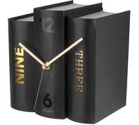 Karlsson - Livre de l'horloge de bureau - Noir