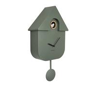 Karlsson Modern Cuckoo Horloge Murale KA5768GR - Unisex - Quartz - Plastique