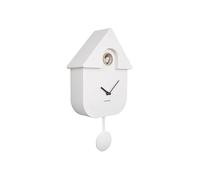 Karlsson - Horloge murale Moderne Coucou - Blanc